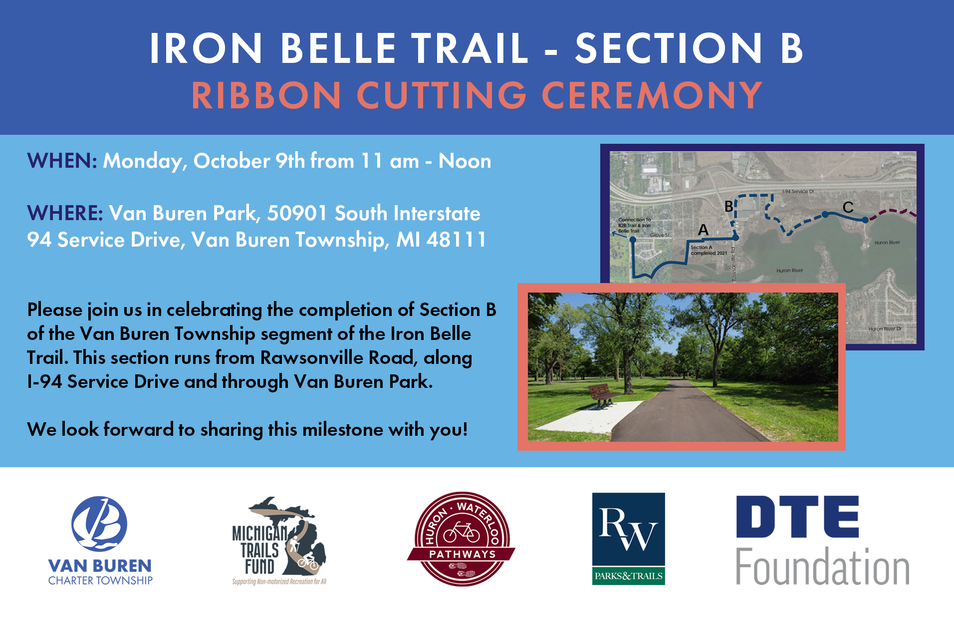 Iron Belle Trail Section B Ribbon Cutting